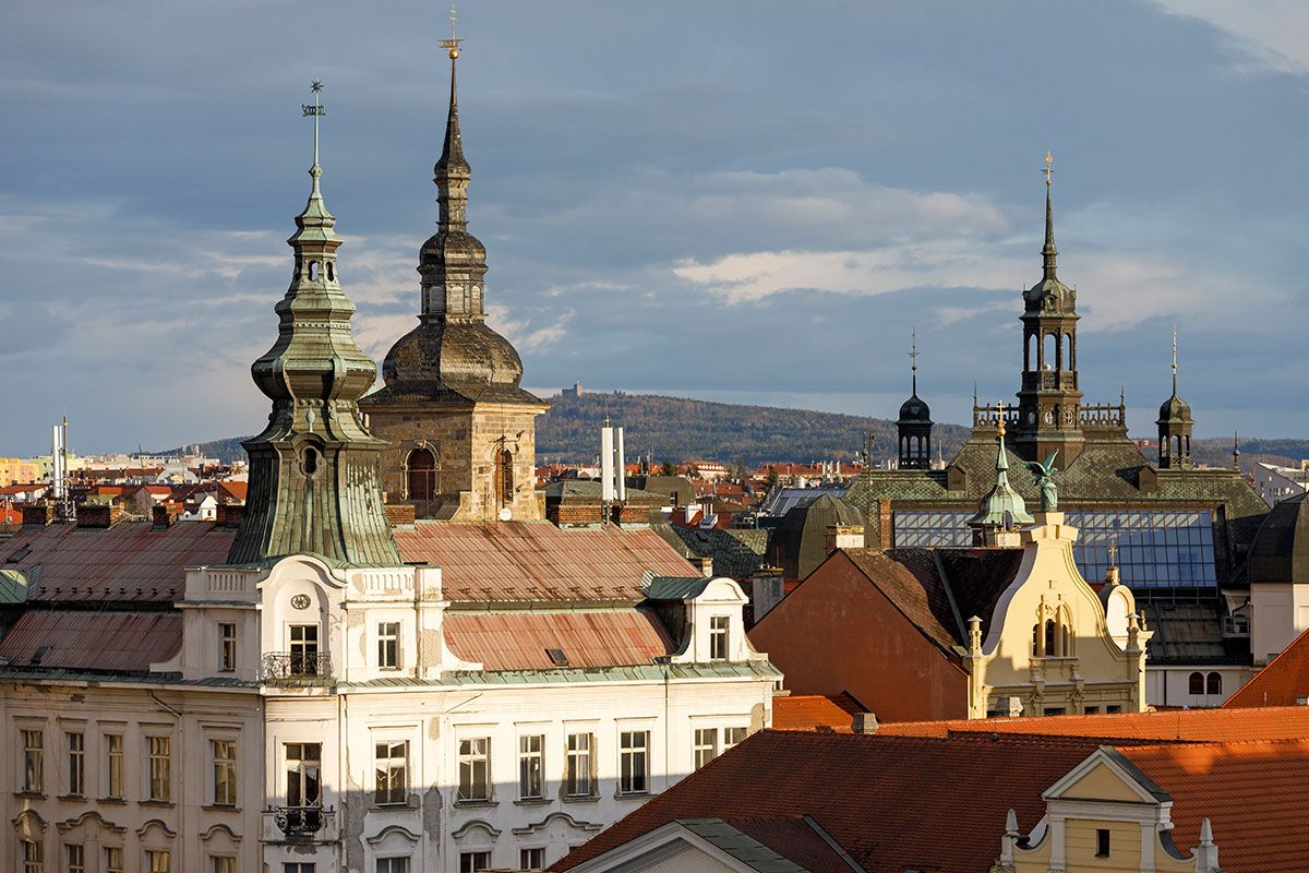 Fotografie - Dächerblick über die Stadt