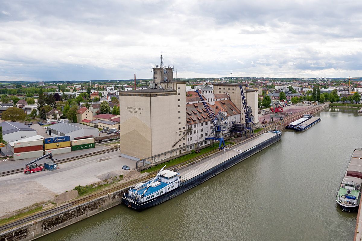 Fotografie - Stadtlagerhaus im Westhafen