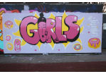 Fotografie: fertiger Schriftzug "GIRLS" (C) Manuela Ediger