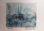 "Belvedere I", Mischtechnik, 1984 © A. Ehl