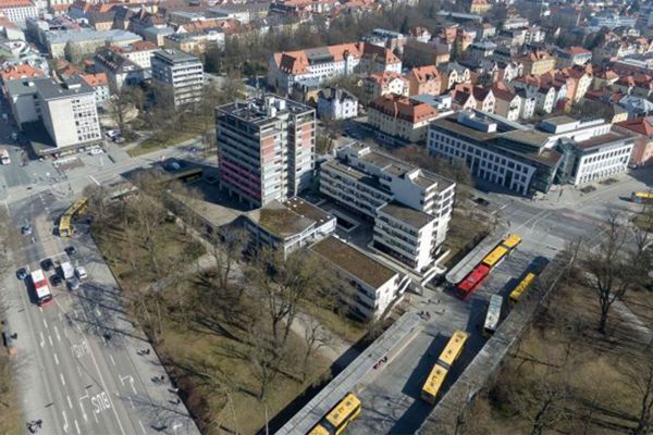 Keplerareal vor Abriss