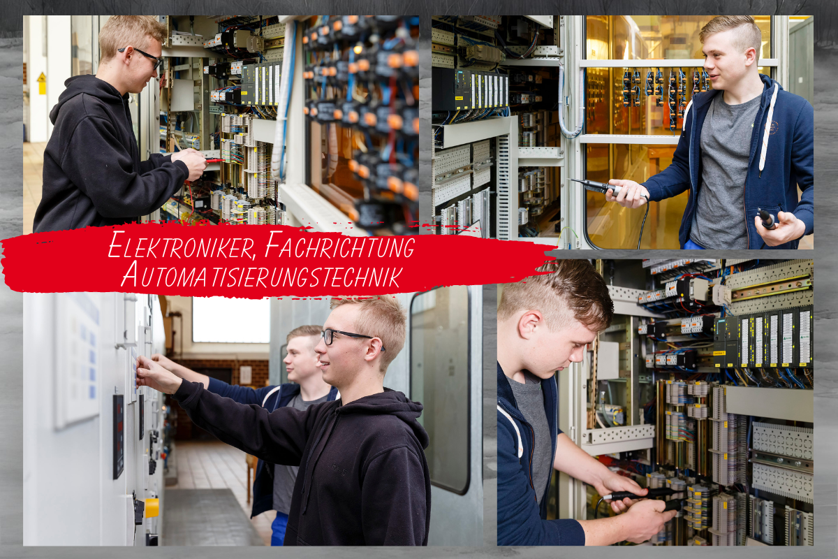 Ausbildung - Elektroniker Automatisierungstechnik - Collage