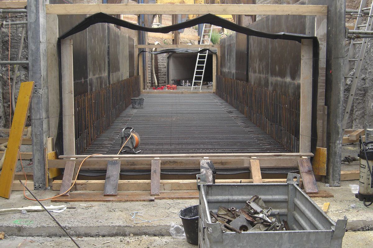Baustelle - Kanalneubau
