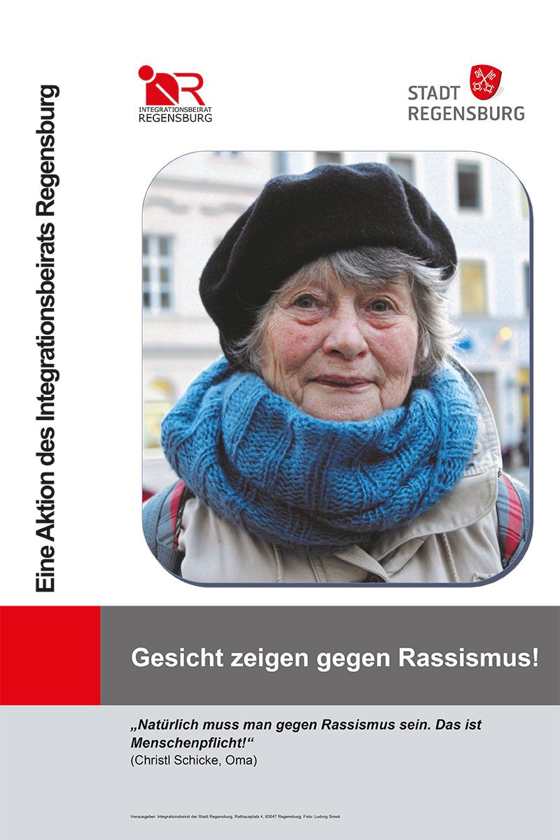 Integrationsbeirat - Gesicht zeigen gegen Rassismus - Schicke