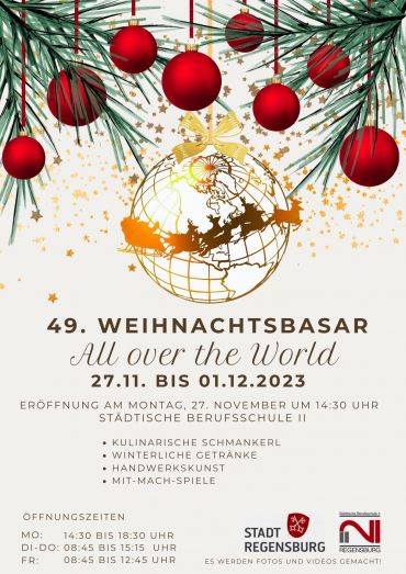 Weihnachtsbasar 2023 Plakat