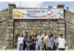 Fotografie: Oberbürgermeisterin Gertrud Maltz-Schwarzfischer mit dem Team der Nachhaltigkeitsmeile