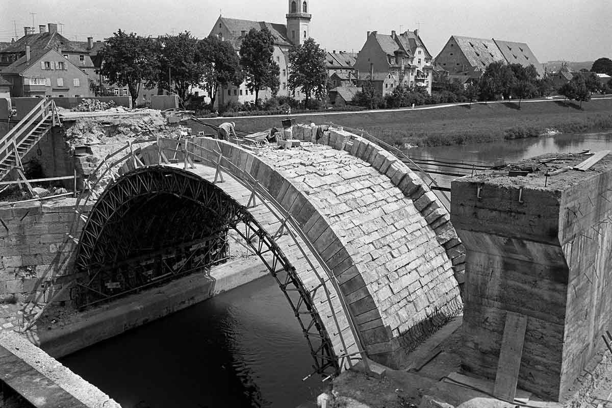 Rückblick - Steinerne Brücke 1964 - 2