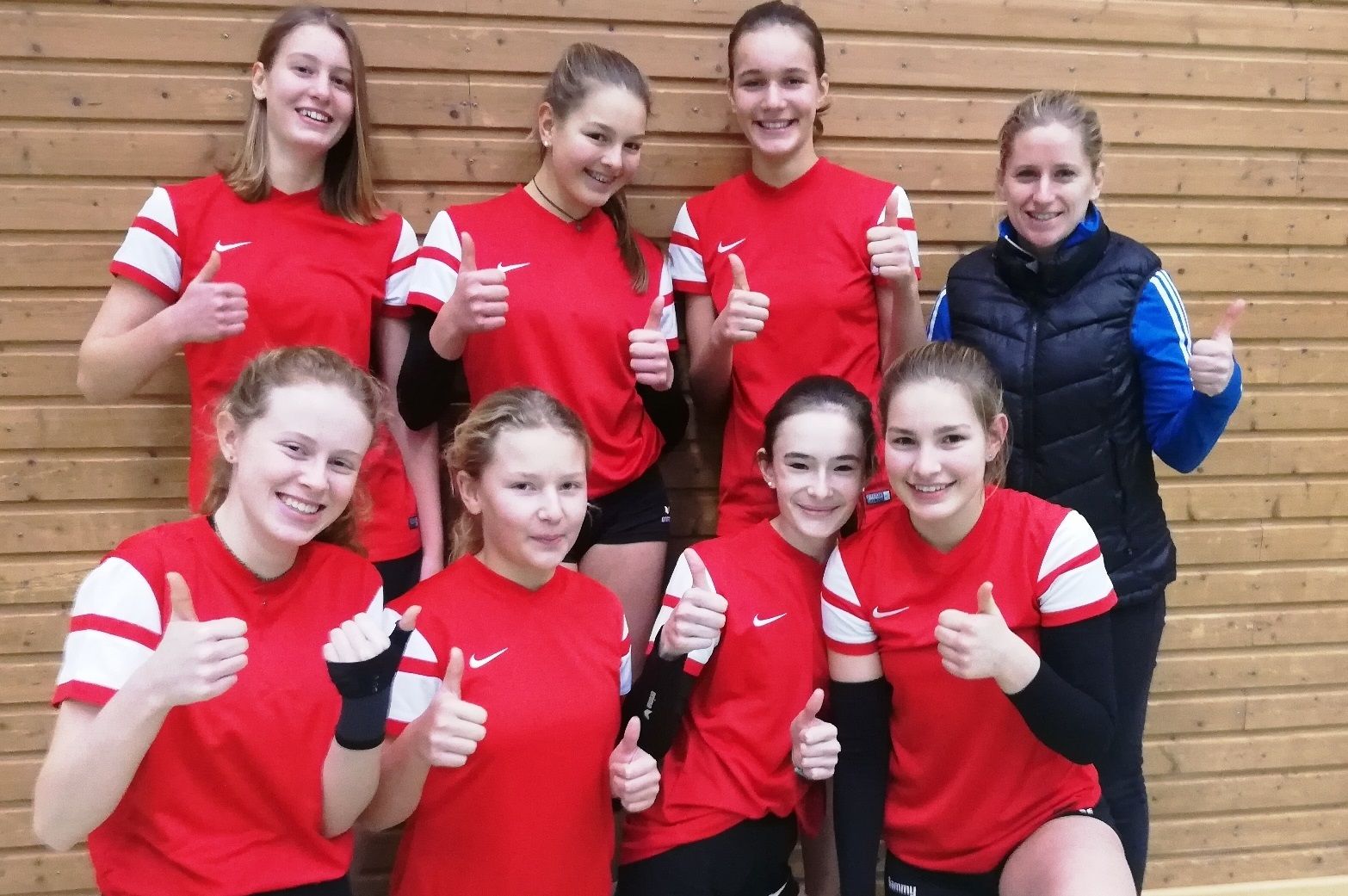 Volleball Bezirksfinale Team