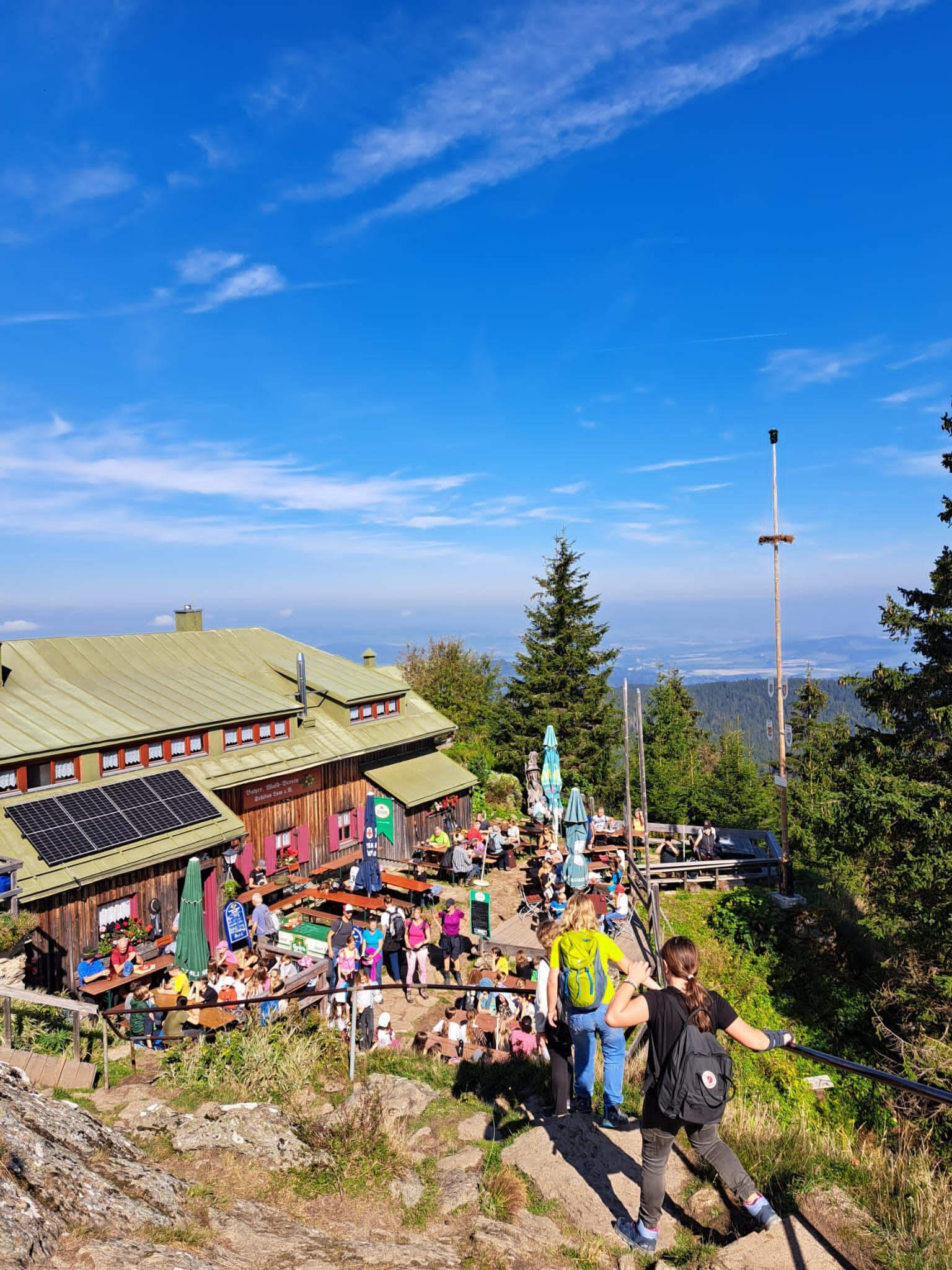 Mittagspause am großen Osser