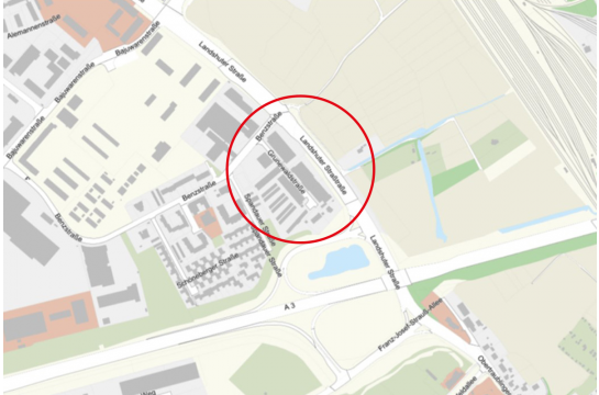 Vorschaubild - Grunewaldstraße - Stadtplan