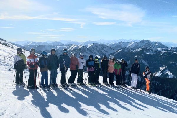 Skifahren ist herrlich