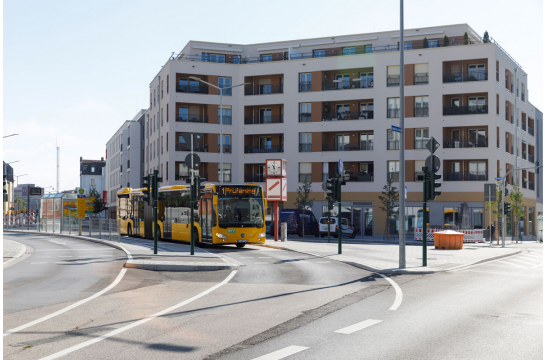 Fotografie: Neu gestalteter Stobäusplatz