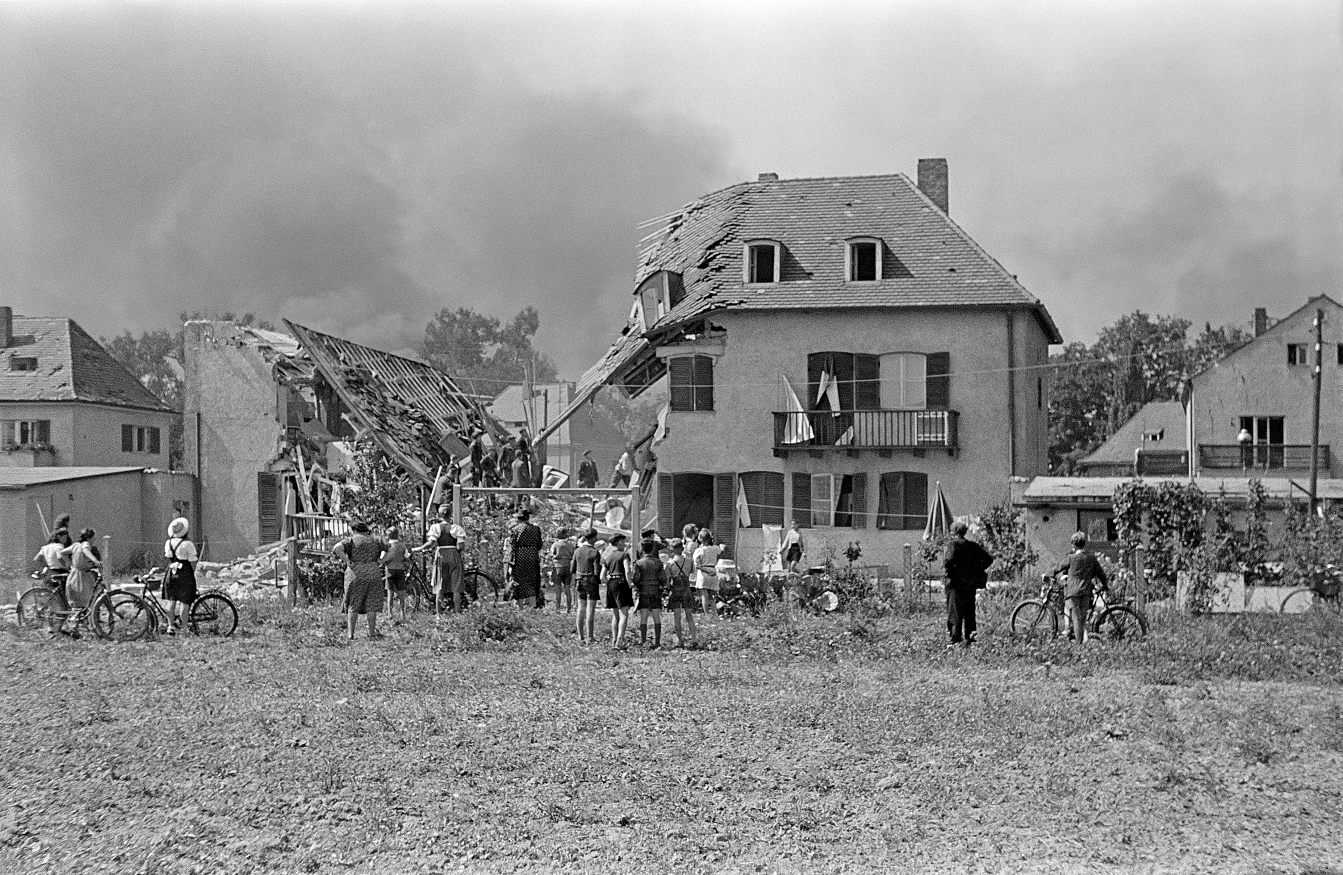 Fotografie: Trümmer Yorckstraße 7 und 9