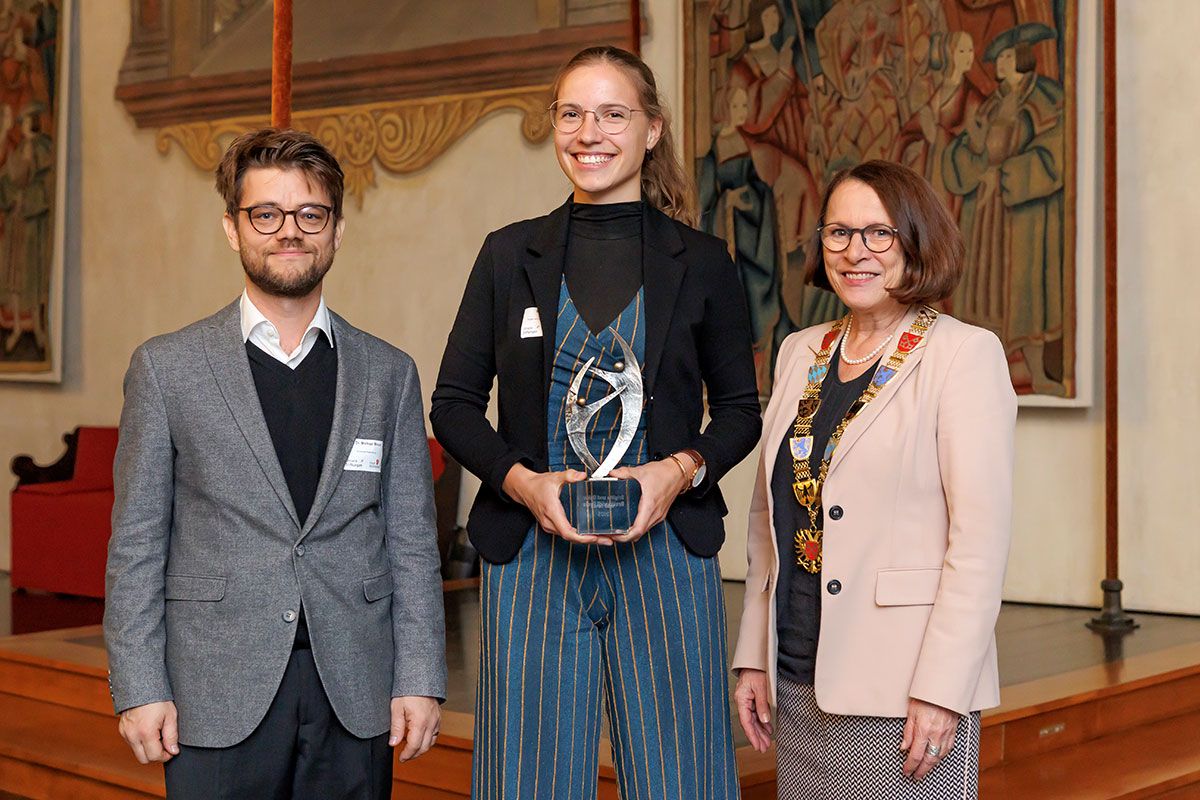 Herr Dr. Braun, Frau Eder und Oberbürgermeisterin