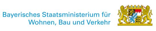Logo Bayerisches Staatsministerium Wohnen, Bau und Verkehr (C) Logo Bayerisches Staatsministerium Wohnen, Bau und Verkehr