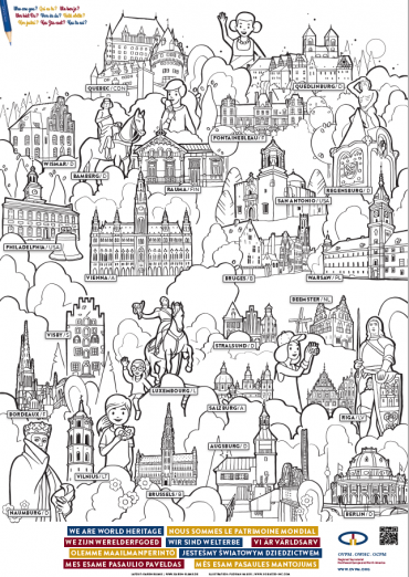 OWHC Coloring Poster Kids - large