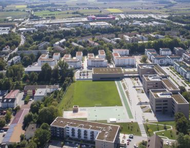 Gefördertes Wohnen in der ehemaligen Nibelungenkaserne (C) Bilddokumentation Stadt Regensburg Gefördertes Wohnen 2