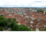 Blick auf die Grazer Altstadt vom Schlossberg © Stadt Graz (C) Stadt Graz © Stadt Graz