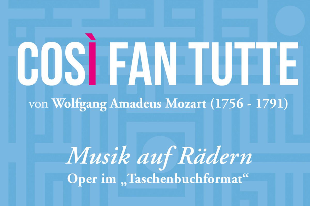 Grafik – Sujet für die Oper „Cosi fan tutte“