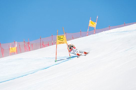 Fotografie: Anja Schillinger fährt Ski