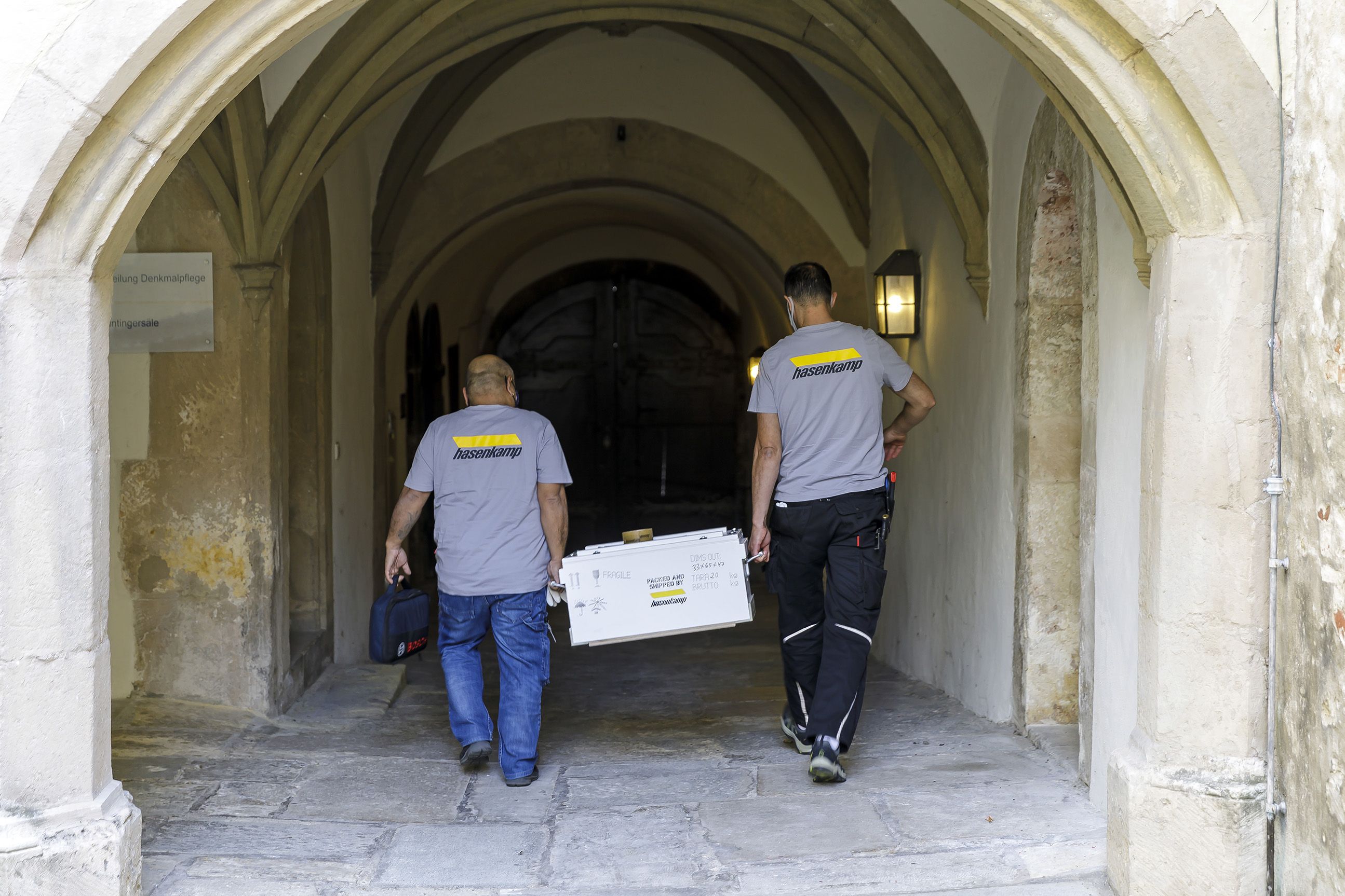 Am 21. September wurde die wertvolle Fracht abgeholt.