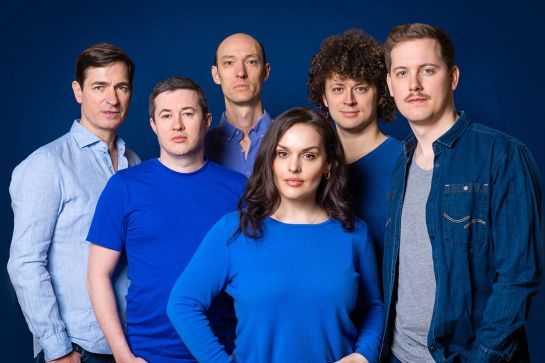 Gruppenfoto des Ensembles Singer Pur