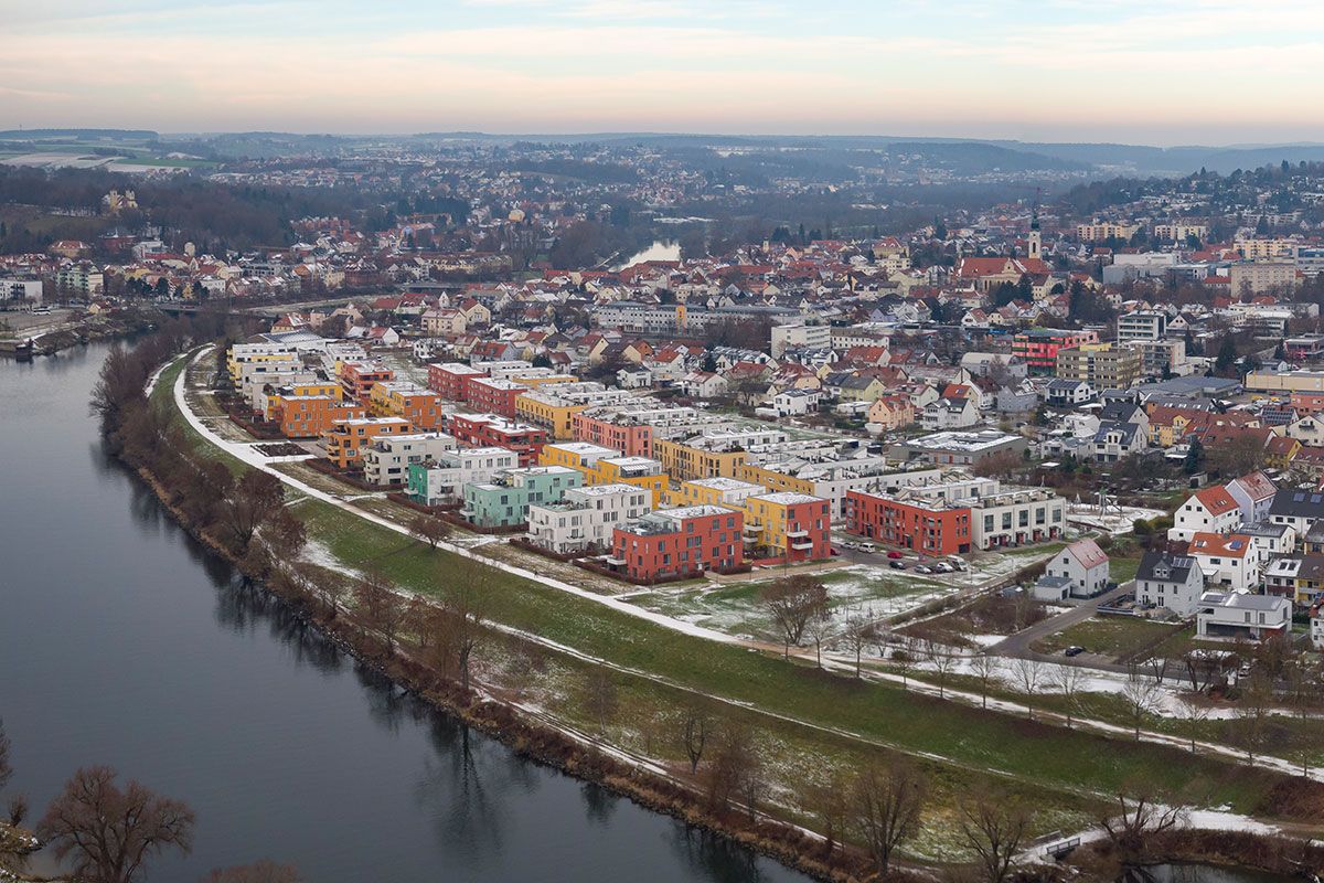Fotografie: Luftaufnahme Holzgartenstraße