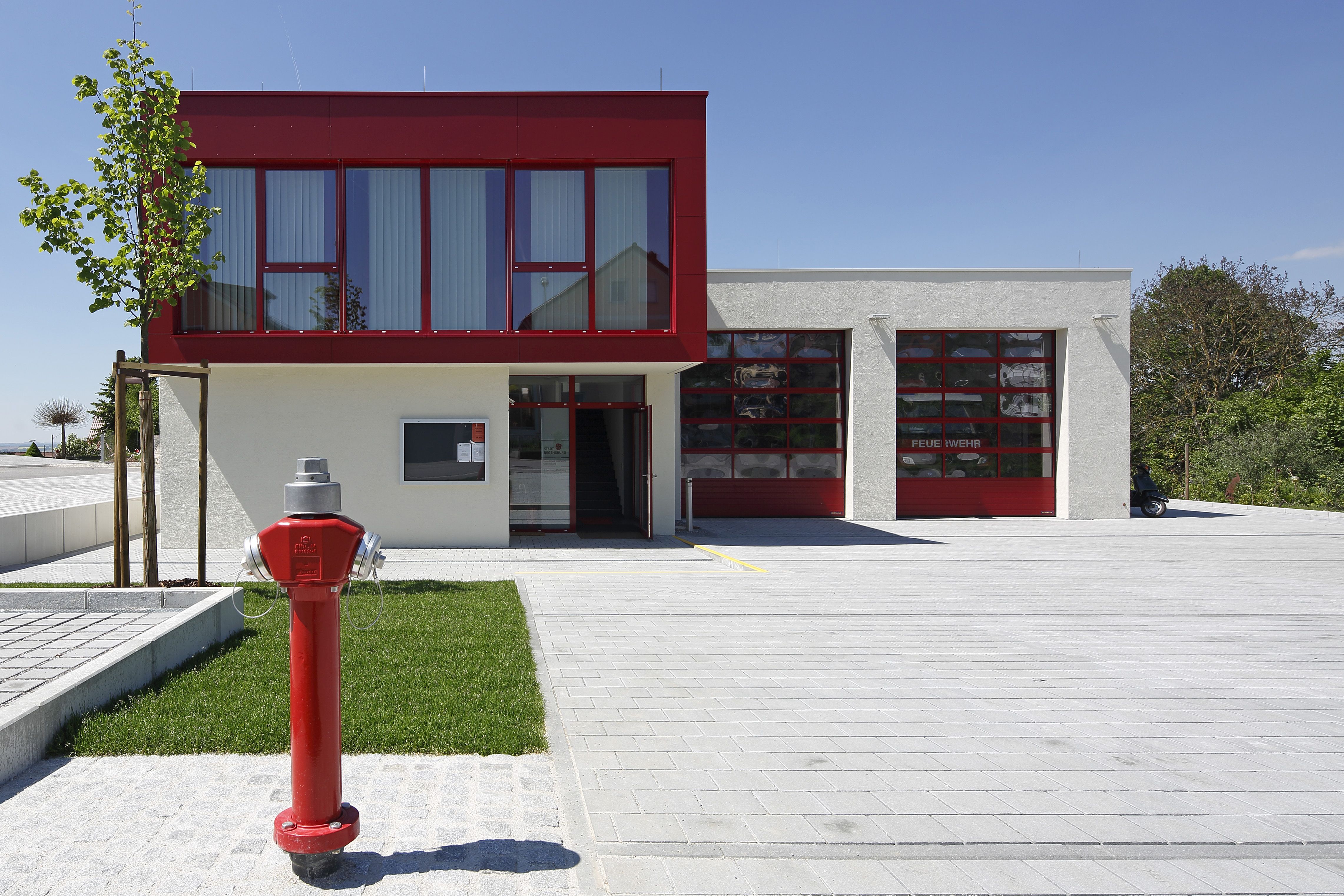 Fotografie: Das Feuerwehrhaus in Keilberg