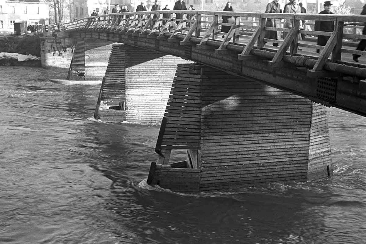 Rückblick - Eiserne Brücke 1947