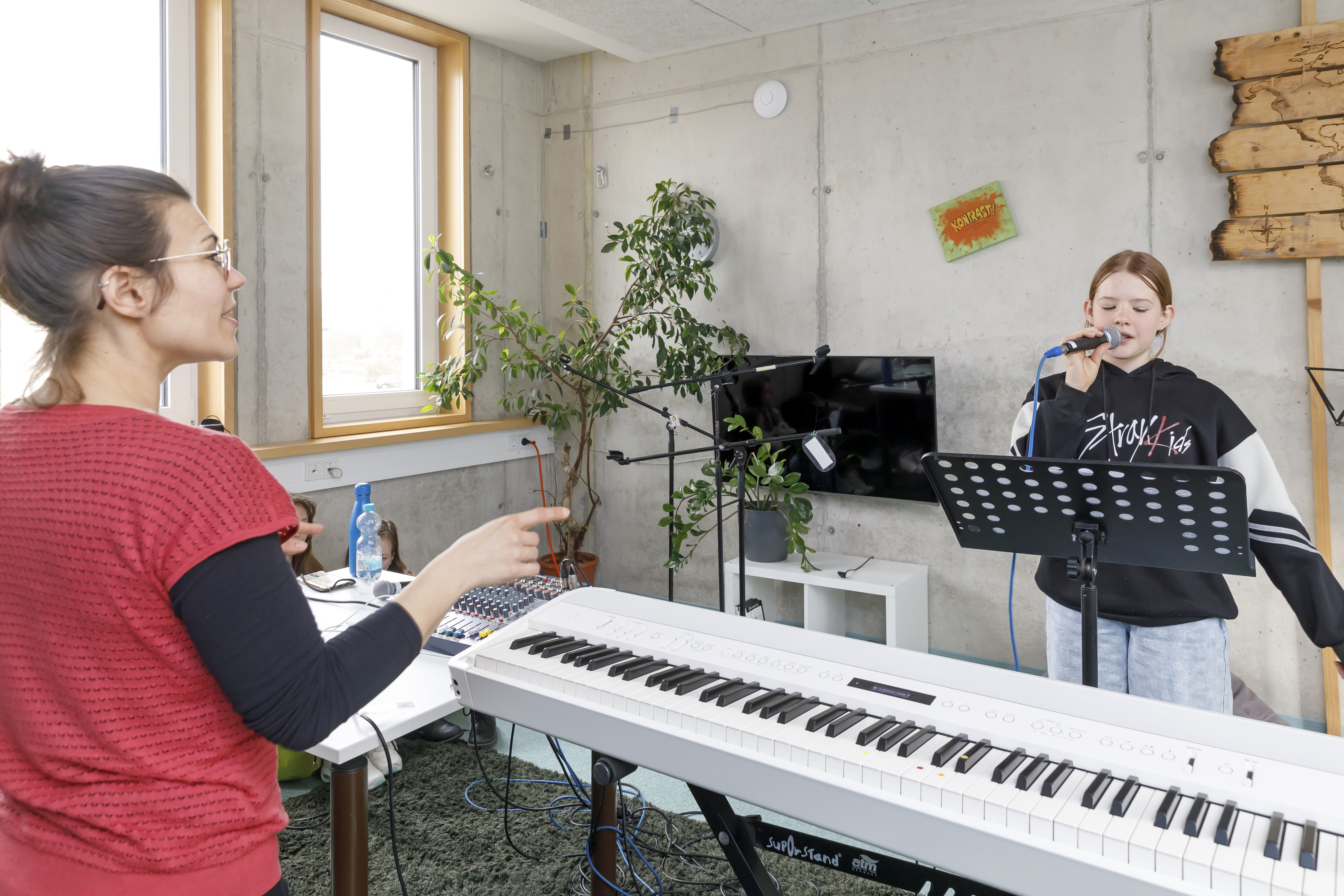 Ein Einblick in den Gesangs-Workshop 