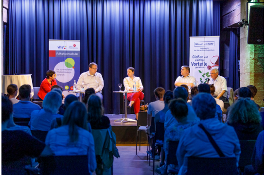 Fotografie: Podiumsdiskussion