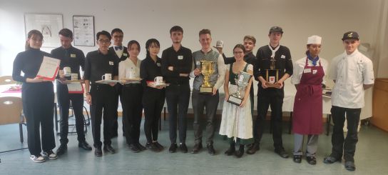 Jugendwettbewerb Gastronomie 2023 Teilnehmer