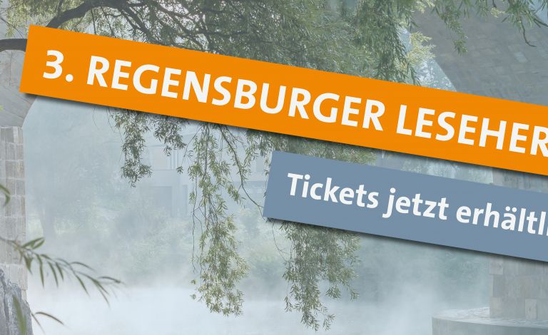 Steinerne Brücke im Herbstnebel.