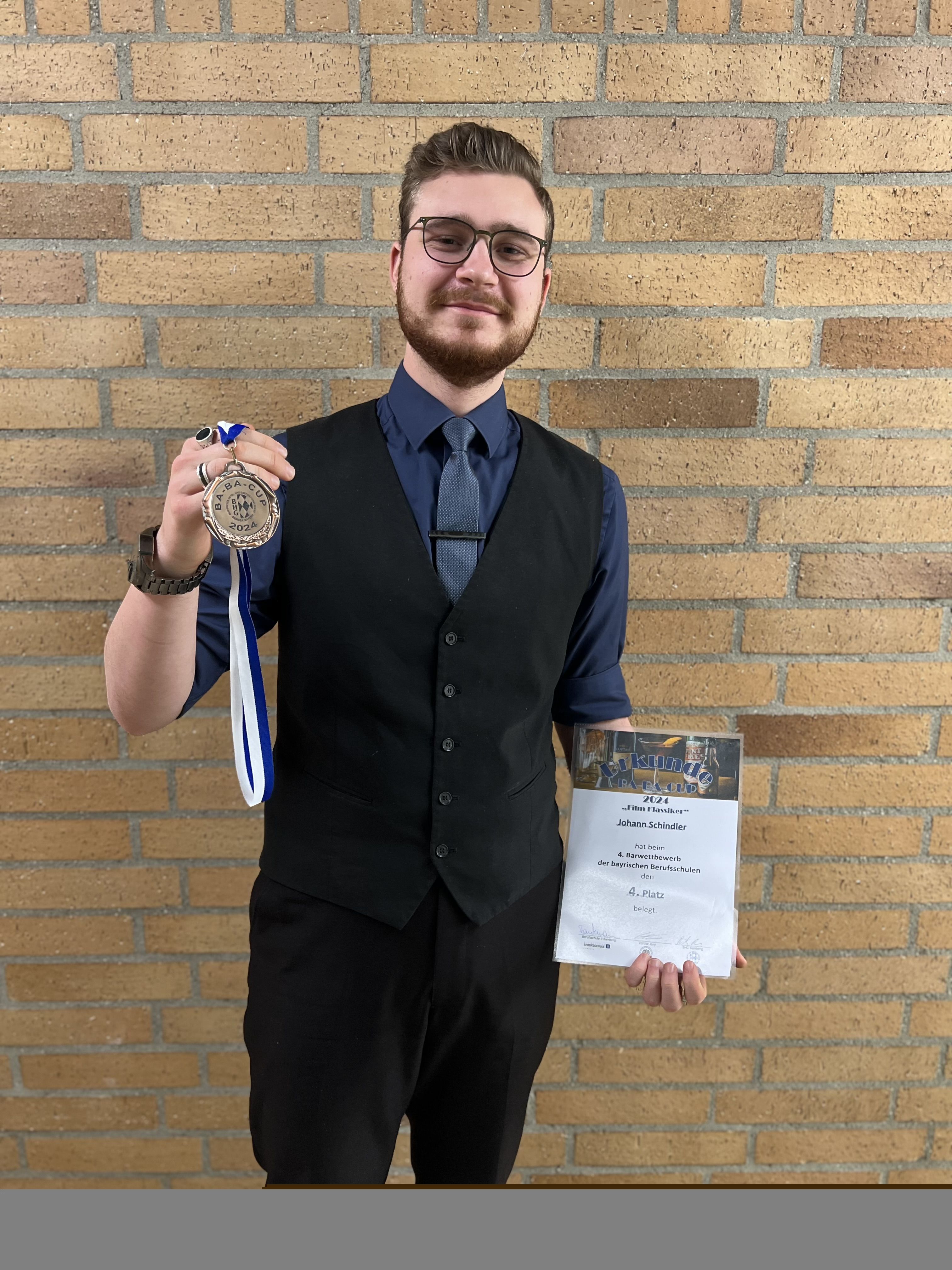 Wettbewerbsteilnehmer Johann Schindler, 4. Platz