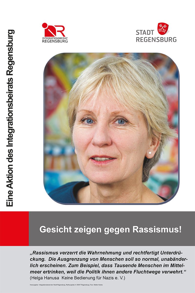 Integrationsbeirat - Gesicht zeigen gegen Rassismus - Hanusa