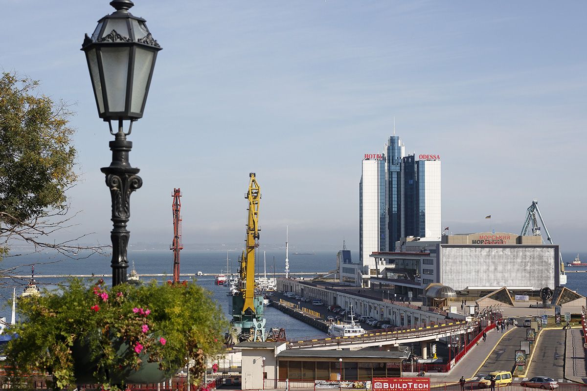 Aufgrund seiner geografischen Lage ist der Hafen von Odessa einer der größten an der Schwarzmeerküste.
