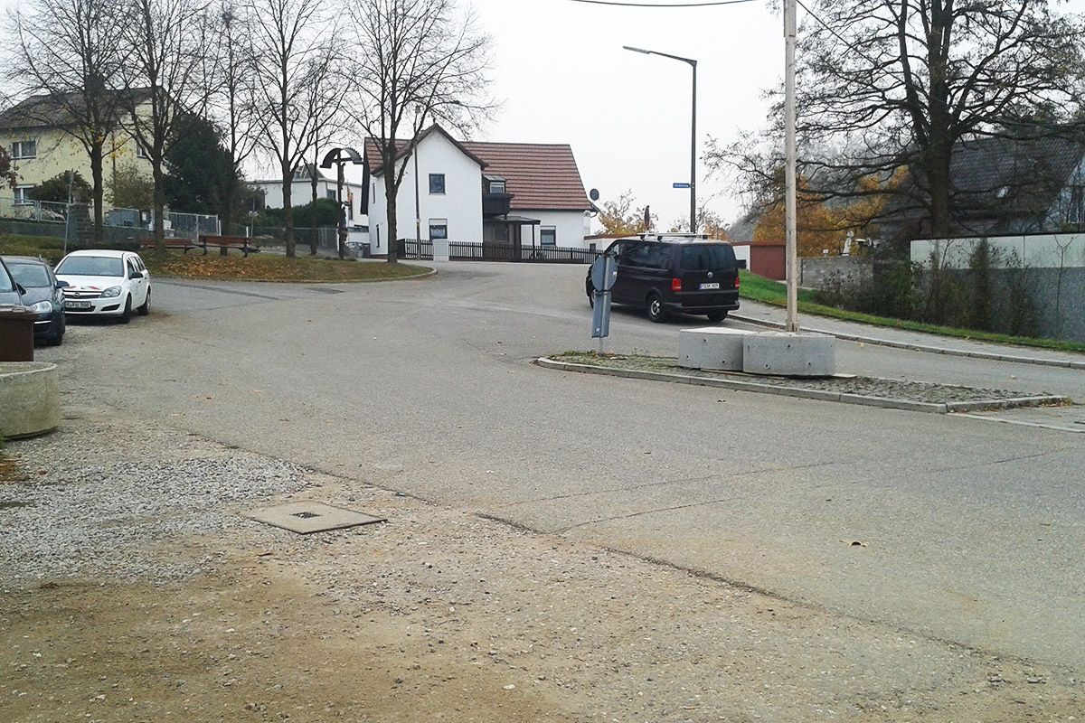 Glashüttenstraße - Blick auf Alt-Brandlberg