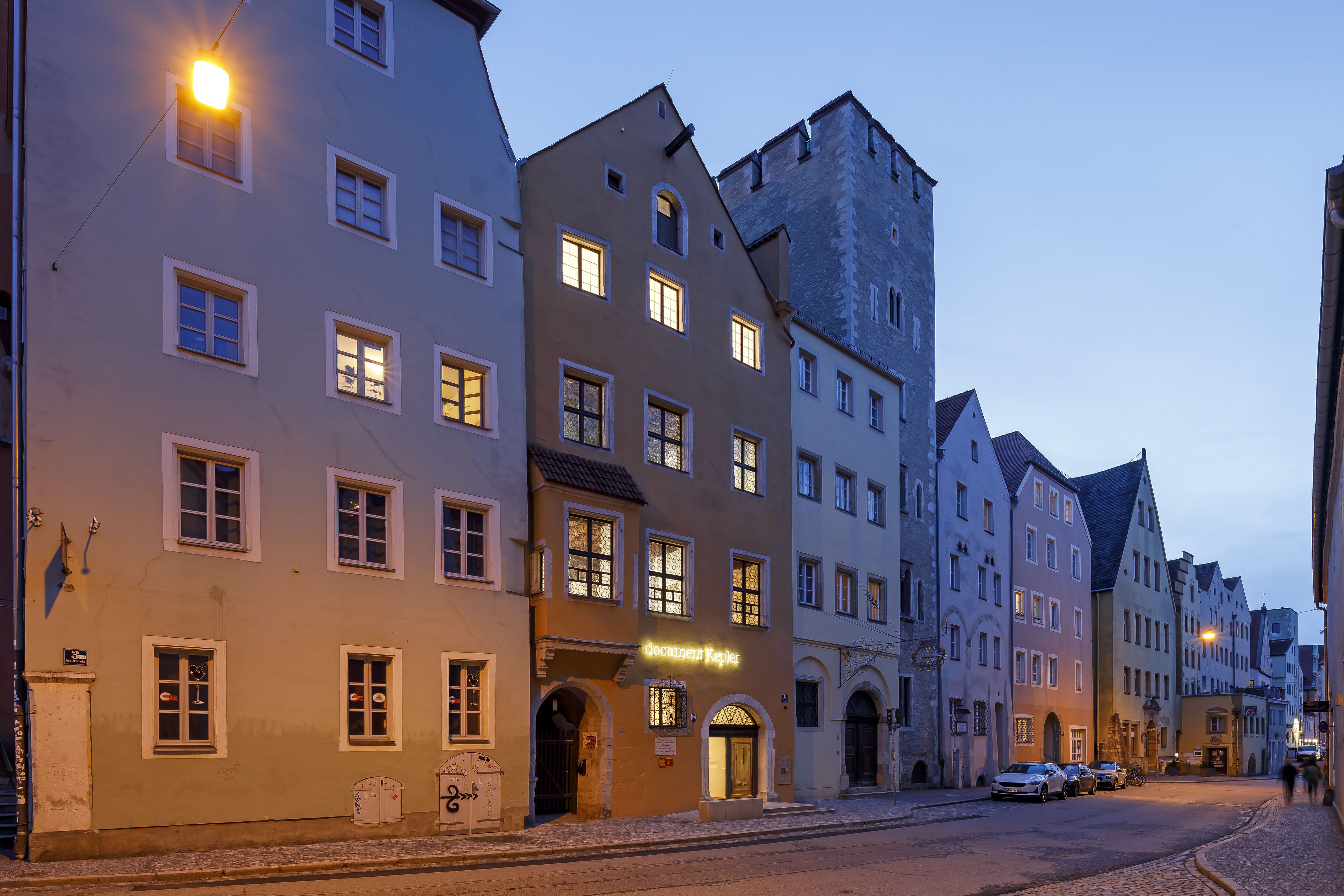 Fotografie: Das document Kepler in der Keplerstraße 5