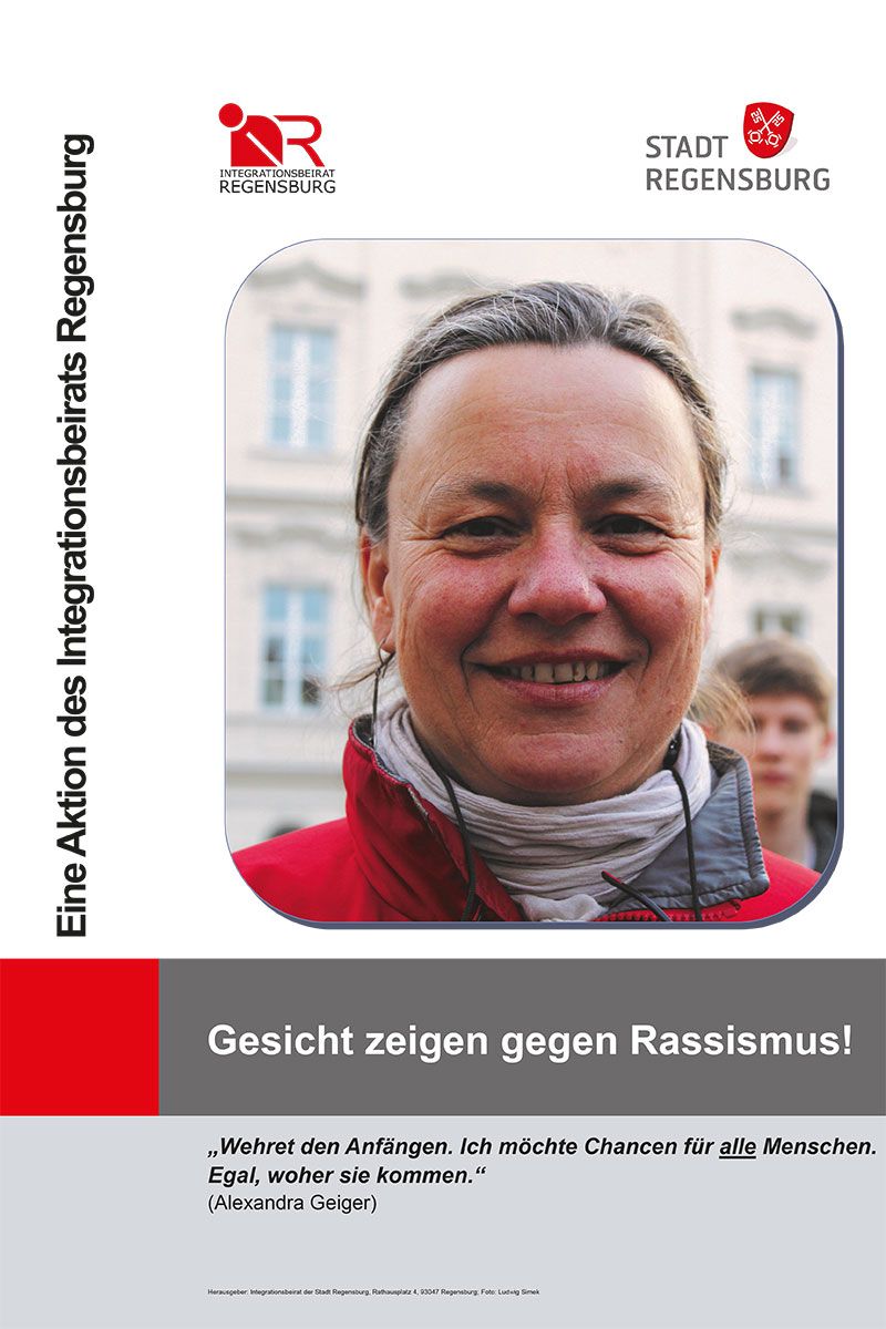 Integrationsbeirat - Gesicht zeigen gegen Rassismus - Geiger