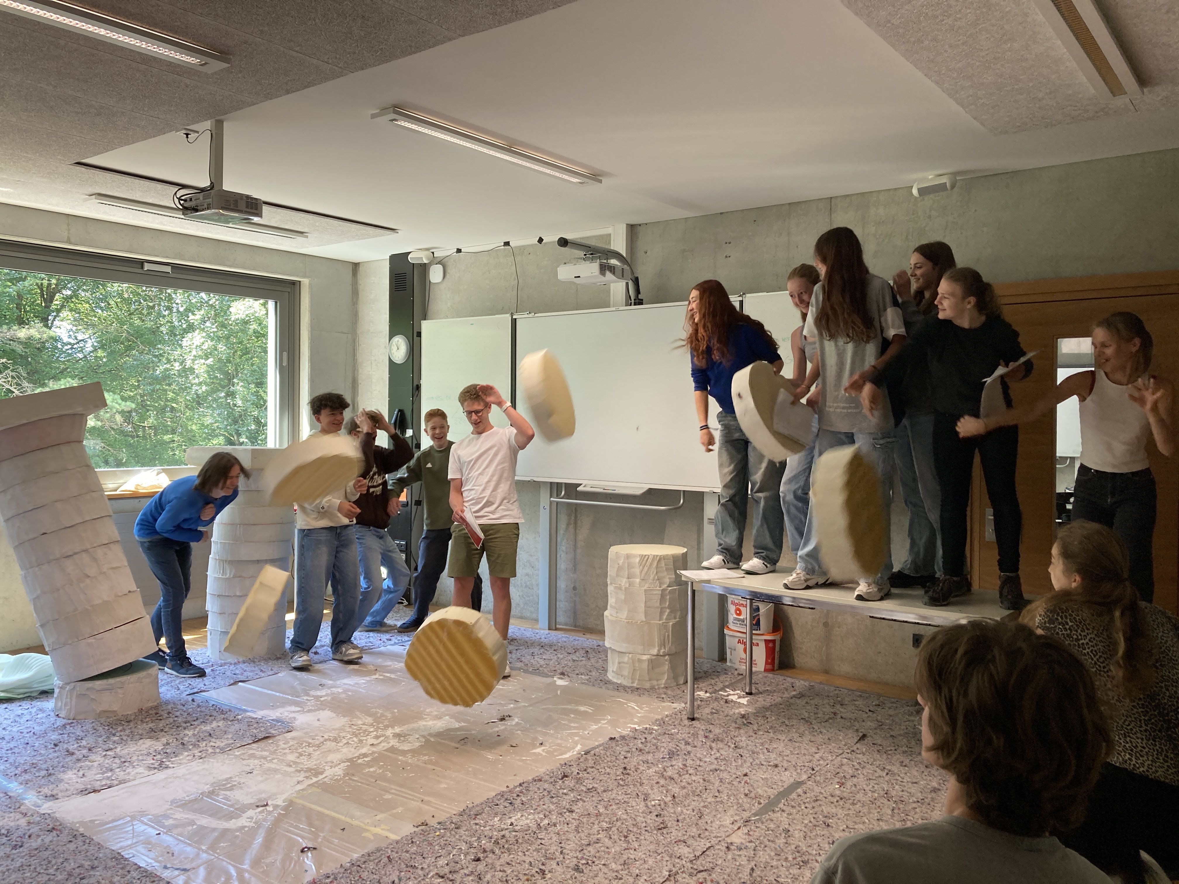 Lysistrata Probenarbeit 04