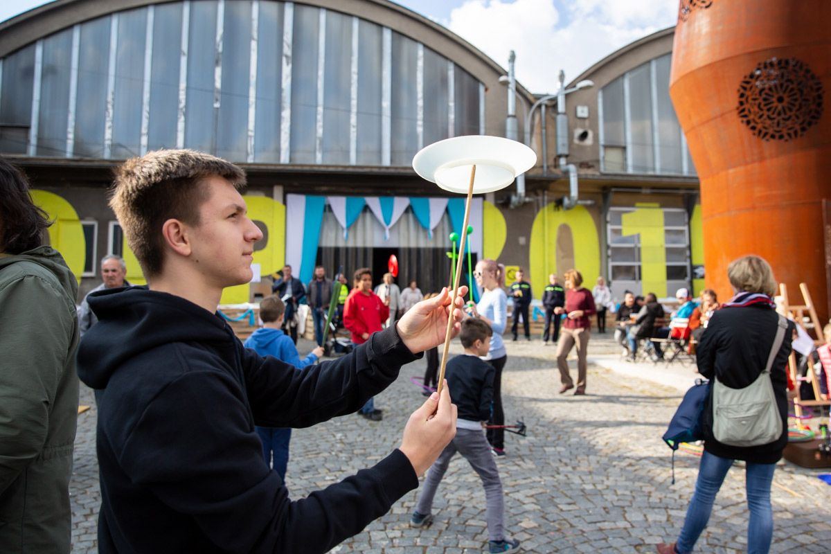 Kultur - Treffpunkt-Festival Pilsen Herbst 2018 - Tellerdrehen