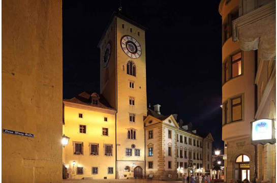 Gebäudeanstrahlung - Altes Rathaus