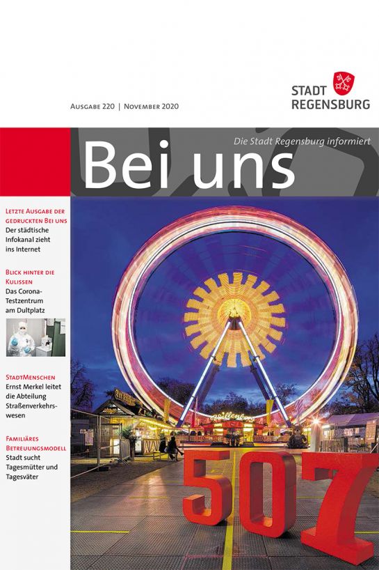 Bei uns - Titel November 2020 (C) Stadt Regensburg