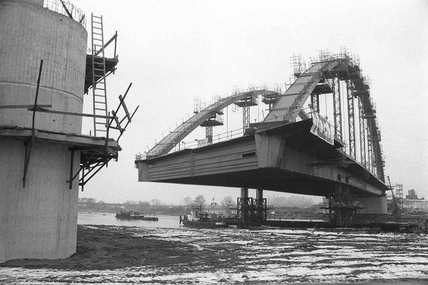 Rückblick - Schwabelweiser Donaubrücke 1980