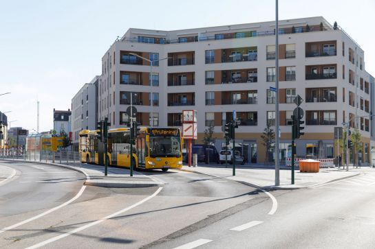 Fotografie: Neu gestalteter Stobäusplatz