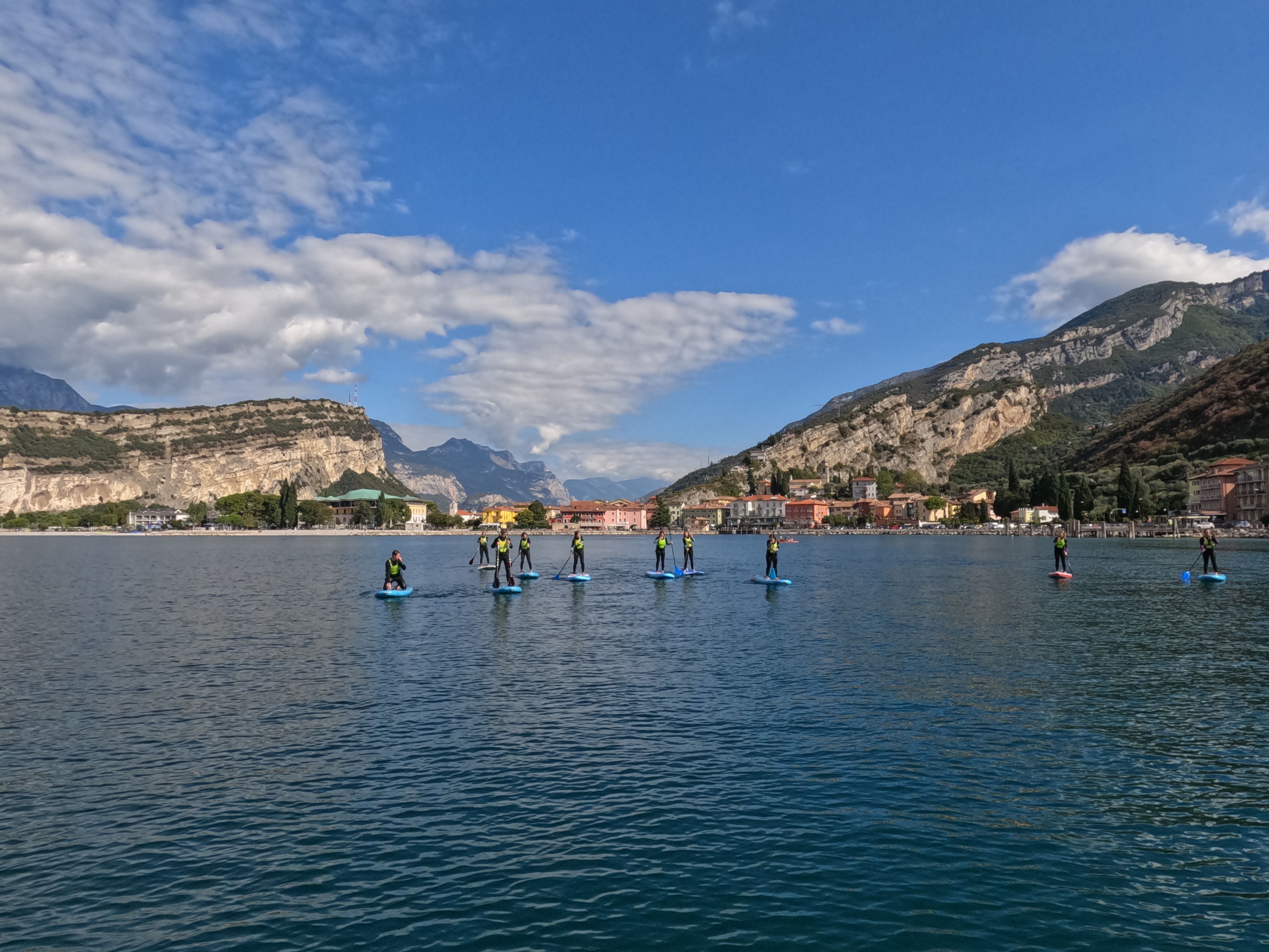Wassersport am Nordufer des Gardasees