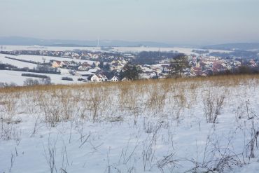Fotografie – Ausblick von den Winzerer Höhen Richtung Bayerischer Wald