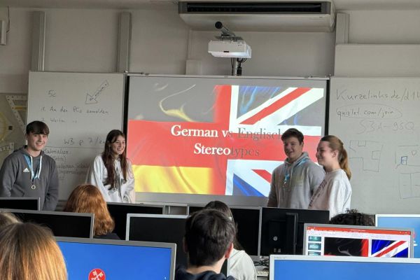 Ergebnispräsentation am Projekttag