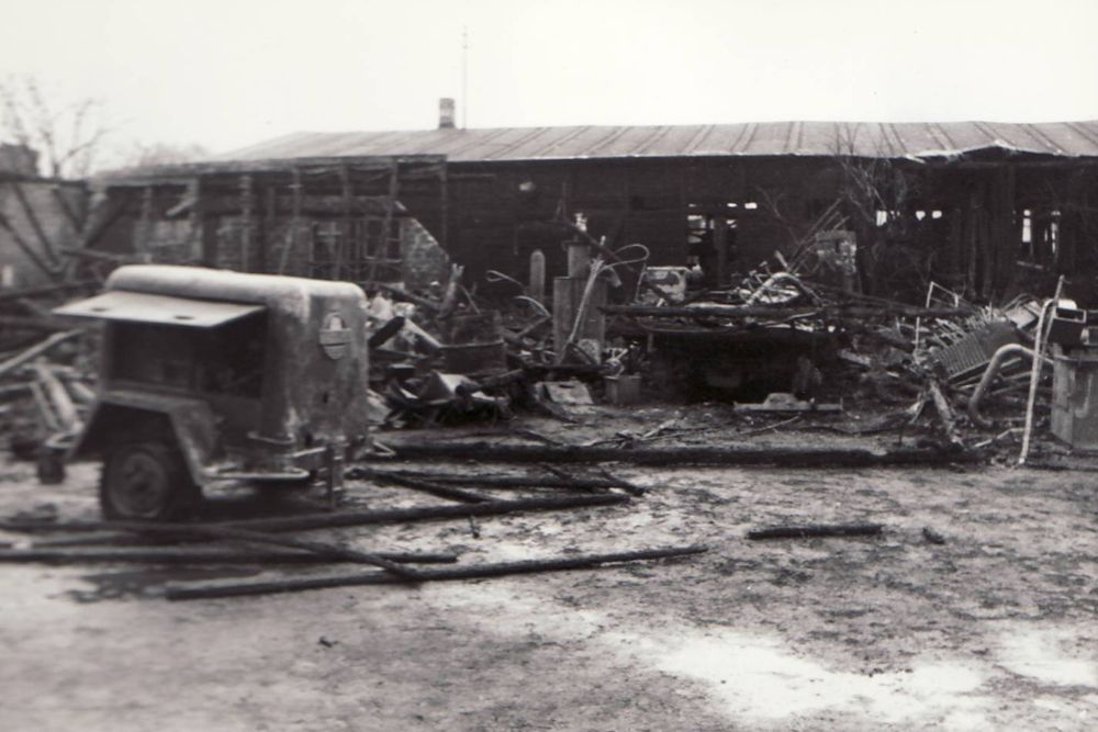 Großbrand Karcher Cham 1961