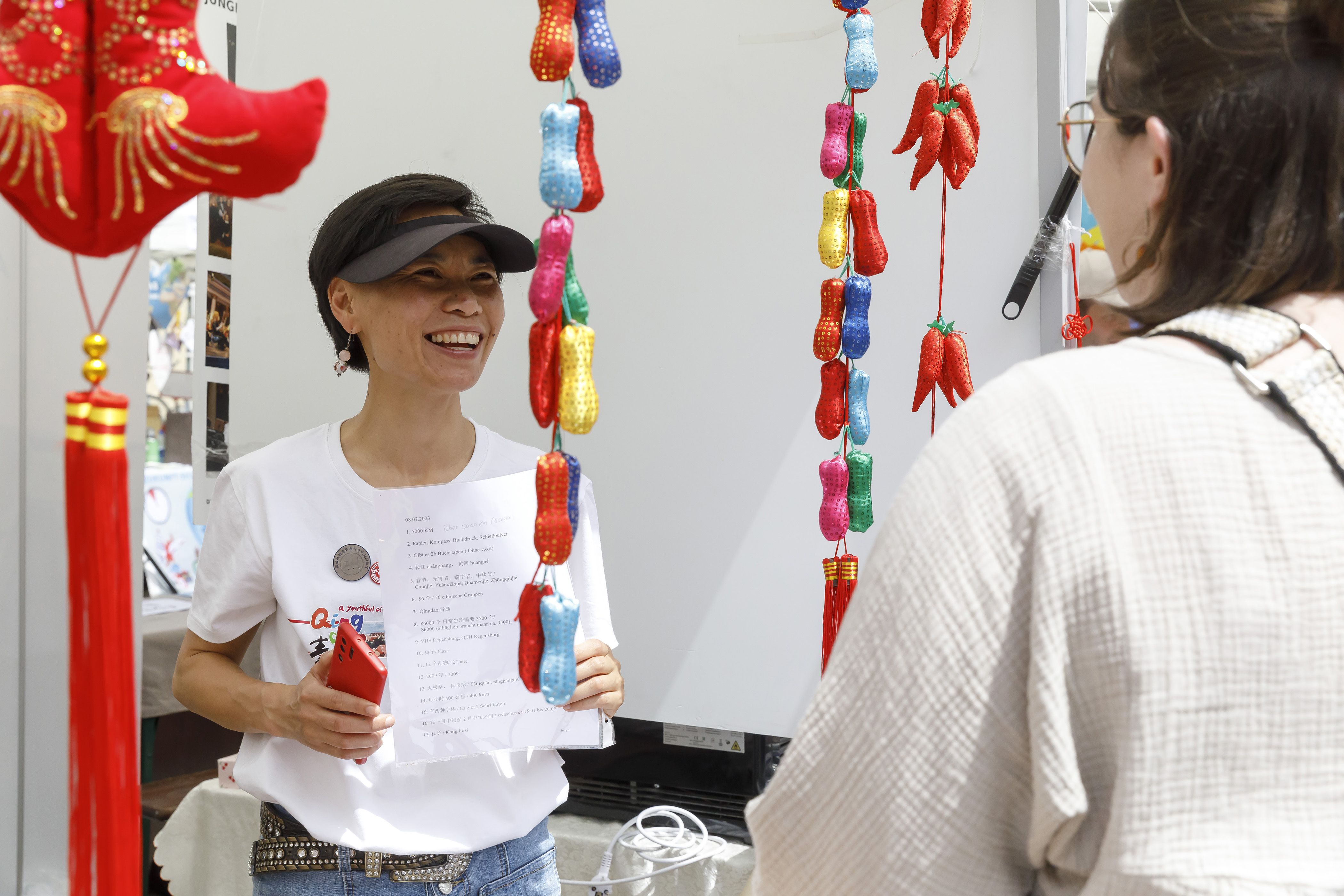 Stand des Verein für deutsch-chinesische Kultur und Austausch